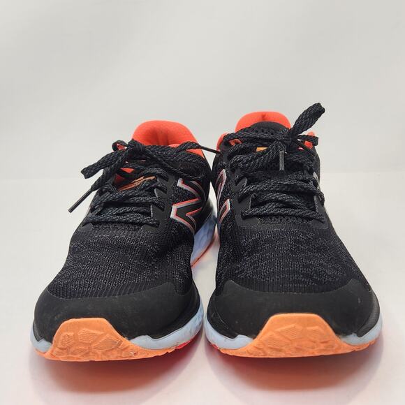 New Balance Fresh Foam 680 v7 Running Shoes Sneakers Women Size 8 Black Orange - Picture 3 of 8